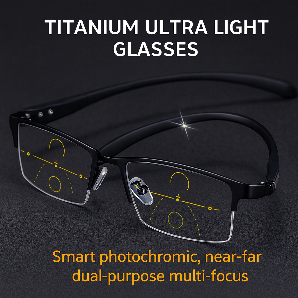 TITANIUM ULTRA-LIGHT GLASSES - ULTRAVISION